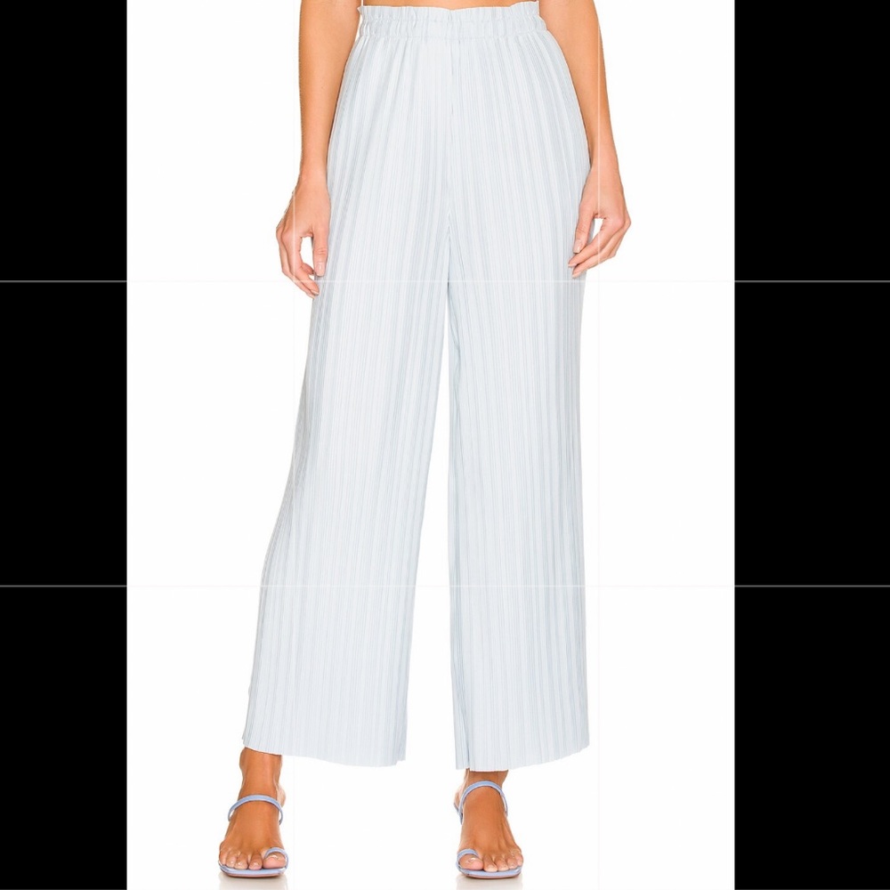 L’Academie Elin Pant in Baby Blue- Size Large- NEW w/ Tags! Retail: $188
